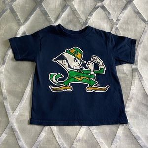 Notre Dame Irish 3T T-shirt.